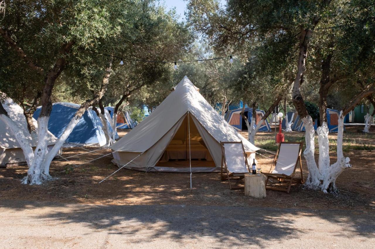Camping Chania Káto Darátsos Eksteriør bilde