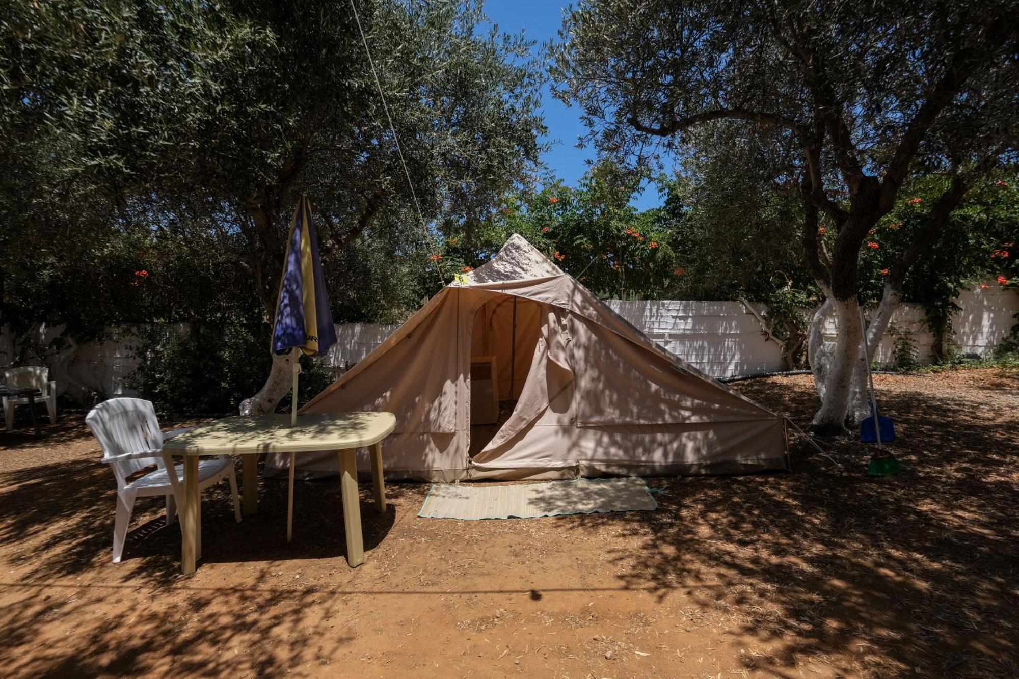 Camping Chania Káto Darátsos Eksteriør bilde